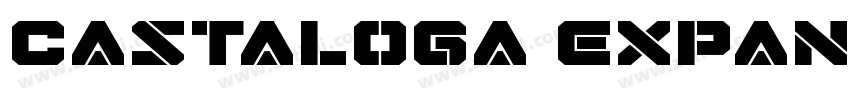 Castaloga Expanded字体转换
